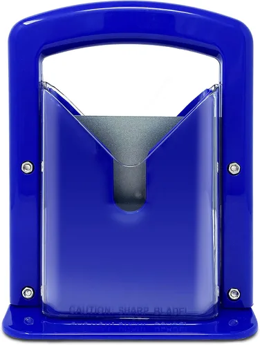 Vista 7 de Slyce - Cortador de bagel, cortador de bagel con escudo de seguridad y agarre seguro, soporte para bagel para cortar bagels grandes y pequeños, hoja