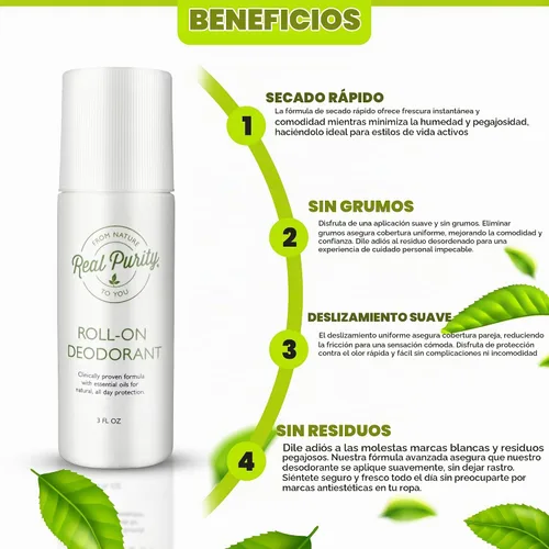 Vista 3 de Desodorante Real Purity