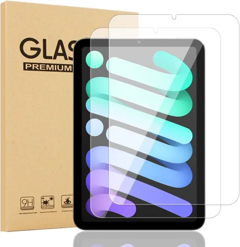 Vista 12 de Paquete de 2 protectores de pantalla para iPad Pro 10.5 Película de vidrio templado transparente resistente a los arañazos compatible con iPad Air