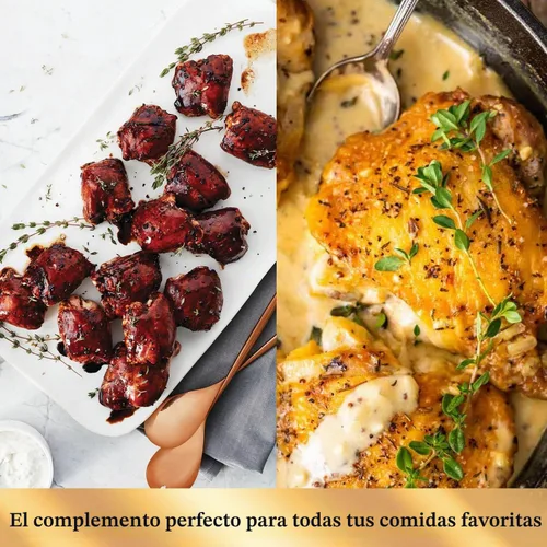 Vista 6 de De La Rosa Dark & White Balsamic Glaze Premium Bundle (8.45 oz 2 unidades)