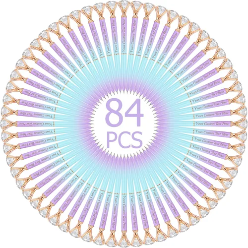 Vista 18 de Bolígrafos personalizados con punta de lápiz capacitivo, bolígrafo de diamante con nombre grabado personalizado, grabado gratis, logotipo Estilo 3