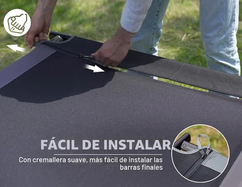 Vista 6 de EVER ADVANCED Catre de Campamento Extra Ancho para Adultos, Catres de Dormir de Tamaño Extragrande XXL, Cama Plegable con Bolsa de Transporte, 84.3