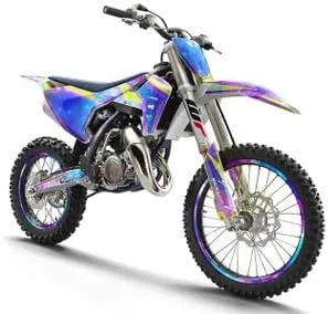 Vista 4 de Kit de base gráfica Mini TC 50 Space KADET Galaxy Senge 2018-2023 compatible con Husqvarna