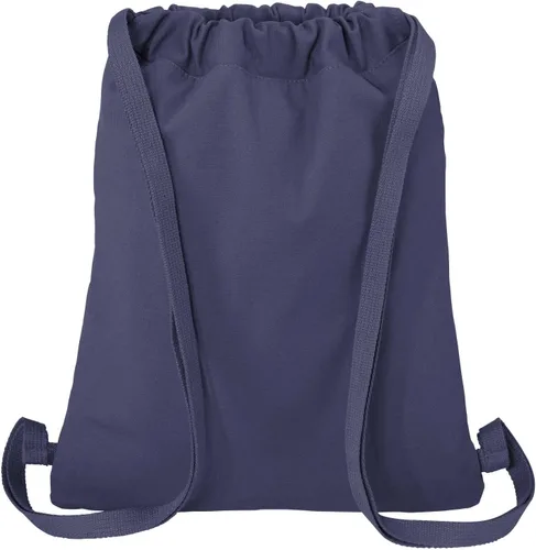 Vista 2 de Mochila de flamenco rosa con cordón de algodón RICH Flamencos Cinch Bag
