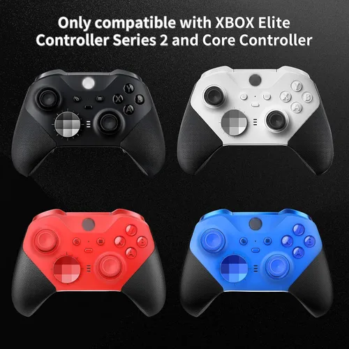 Vista 5 de Accessories for Xbox One Elite Series 2 Controller(Model 1797), Metal Thumbsticks Paddles Joysticks Replacement Parts Kits Compatible with Xbox