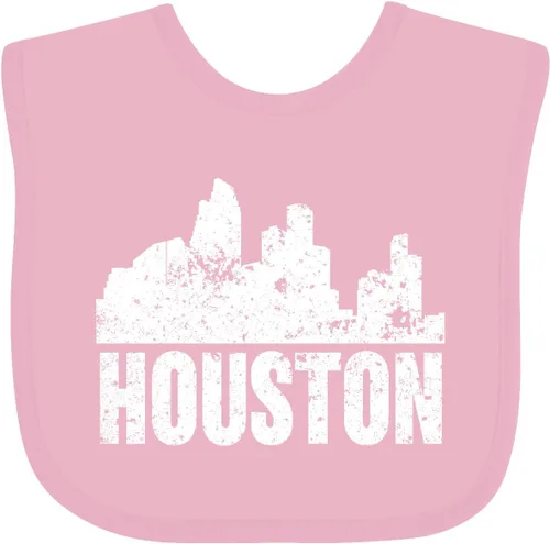 Vista 10 de inktastic Houston Skyline Grunge Baby Bib