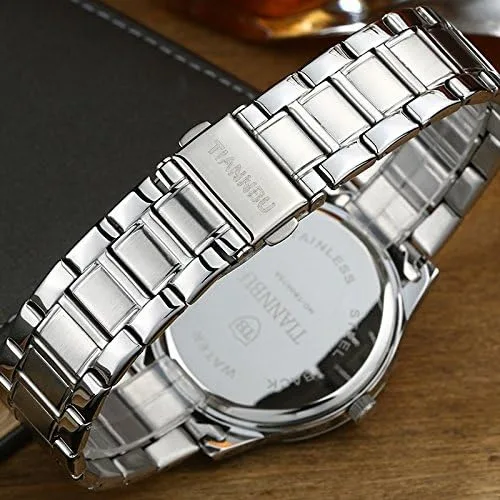 Vista 4 de Stainless Steel His and Hers Wrist Watches