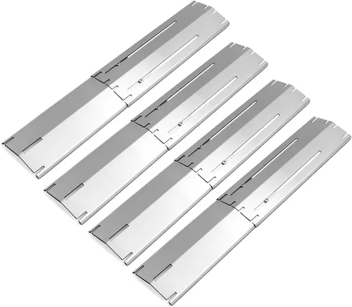 Vista 8 de Protector universal para placa de calor ajustable y resistente, tienda de campaña de calor de acero inoxidable, cubierta de quemador, barra