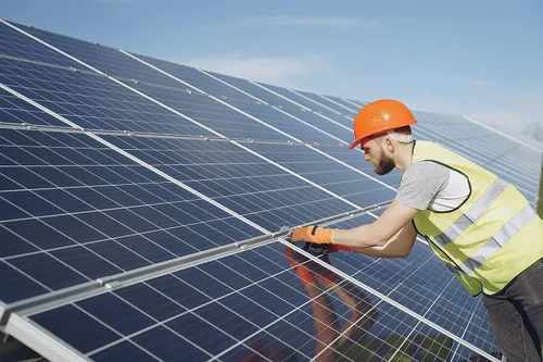 Vista 6 de ExpertPower Panel solar monocristalino de 100 vatios y 12 voltios, diseño compacto de 35.43 x 22.83 x 1.18 pulgadas, módulo de alta eficiencia