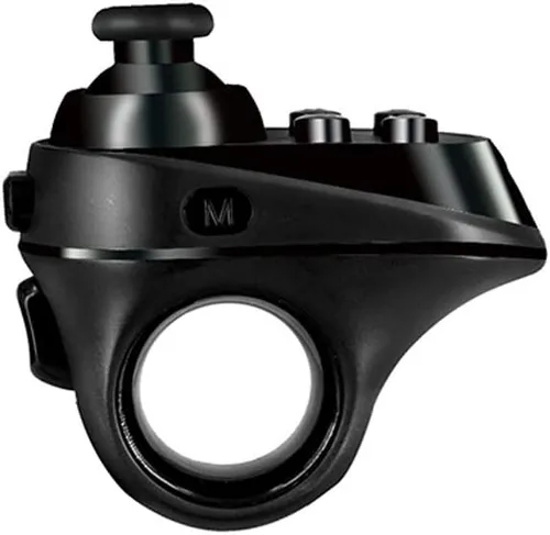 Vista 7 de Gigicloud Game Controller R1 Mini Ring Bluetooth 40 Rechargeable Wireless Vr Remote Game Controller Joystick Gamepad Classic Gamepad Joystick For