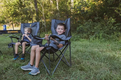 Vista 2 de Browning Camping Kodiak - Silla de camping, talla única, color carbón/gris
