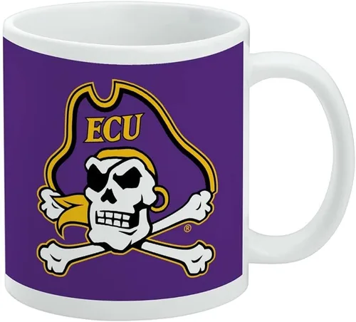 Vista 298 de Taza de cerámica con el logotipo principal de la Universidad Rider, taza de regalo novedosa para café, té y bebidas calientes, 11oz, blanca