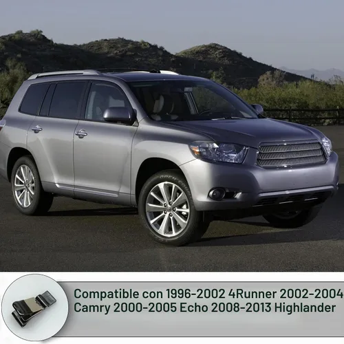 Vista 2 de Clip de resorte de puerta de combustible 77360-0E010, resorte de cubierta de puerta de tanque de gas para Toyota 1996-2002 4Runner, 2002-2011 Camry
