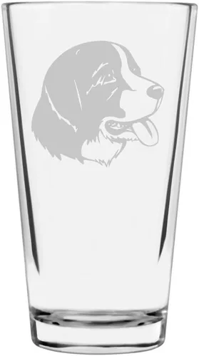 Vista 57 de Podenco Canario - Vaso de pinta de 16 onzas con temática de perro personalizado