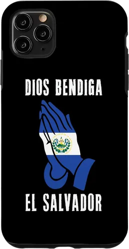Vista 11 de iPhone 11 El Salvador Dios Bendiga Pupusas Salvadoreno Bukele Idea Dios Caso