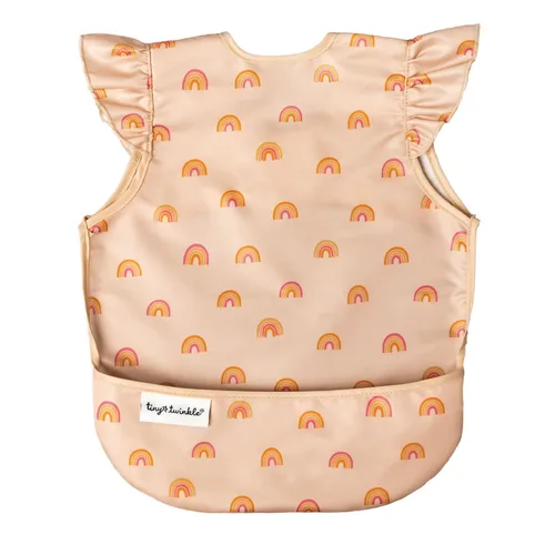 Vista 31 de Tiny Twinkle Babero a prueba de desorden para niños Babero impermeable para comer Delantal de bebé para alimentar, lavable a máquina, regalo