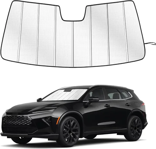 Vista 21 de Parasol para parabrisas para Honda CR-V 2017-2022, diseño plegable de acordeón de ajuste personalizado, accesorios de automóvil, protector de visera