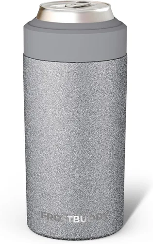 Vista 38 de Frost Buddy - Enfriador universal de latas, aislante de latas de acero Se adapta a latas delgadas de 12 onzas, 16 onzas, niños altos
