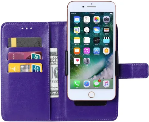 Vista 4 de Carcasa De Cuero Para MMY I25 Ultra 5G Funda Protectora, Funda De Soporte De Funda, Funda De Teléfono Billetera Con