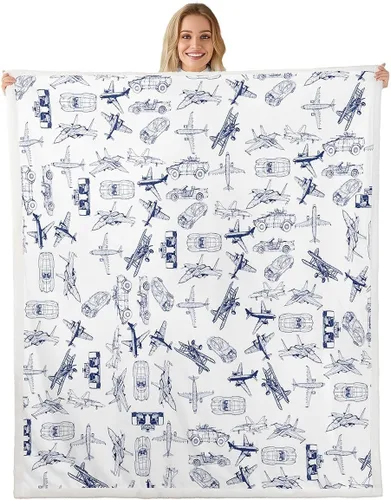 Vista 24 de Feelyou - Manta de forro polar camuflaje de 40 x 50 pulgadas para niños, niños y adolescentes, con diseño de peces de caza, manta de sherpa