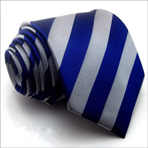 Vista 52 de Secdtie Corbata clásica de seda tejida jacquard a rayas para hombre