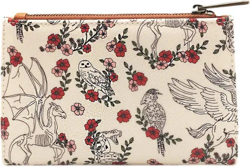 Vista 2 de Loungefly Cartera con solapa floral de Harry Potter Hedwig