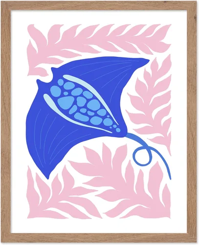 Vista 37 de Poster Master Fish Poster - Retro Aquatic Print - Marine Life Art - Groovy Fish Design - Abstract Artwork - Chic Boho Decor - Sea Design - Ocean or