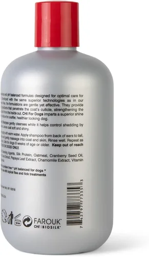Vista 7 de CHI para Perros Champú Control de Caída - Lavado Anti-Caída para Perros con Exceso de Pelo y Cabello Suelto - Fórmula Suave para Todos los Tipos