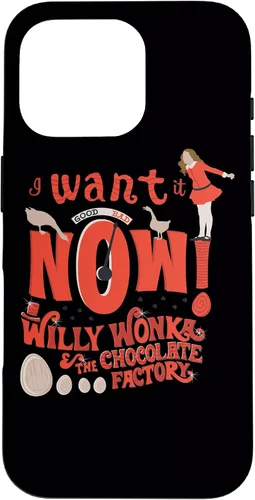Vista 20 de Willy Wonka Carcasa para iPhone 17 y The Chocolate Factory I Want It Now