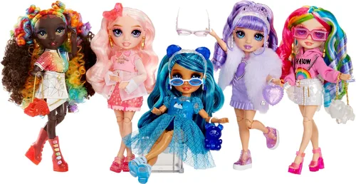 Vista 6 de Rainbow High Creative Crystals Amaya - Muñeca de moda Rainbow 11 de 11 pulgadas con kit para hacer accesorios de cristal, anillo para ti, bricolaje