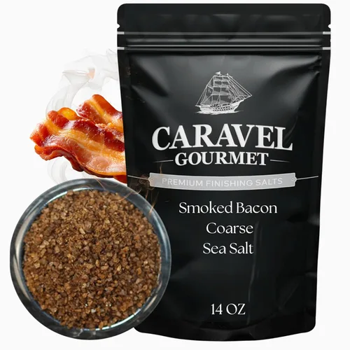 Vista 5 de Sal marina de chipotle de tocino ahumado - Bolsa de recarga