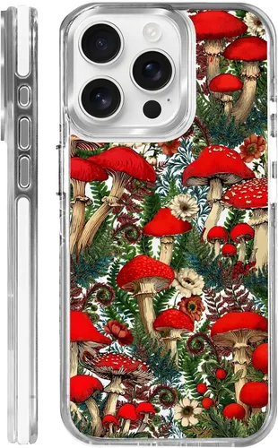 Vista 75 de Funda para iPhone 13/14 [compatible con Magsafe], funda magnética transparente de silicona a prueba de golpes con patrón de versículos de la Biblia