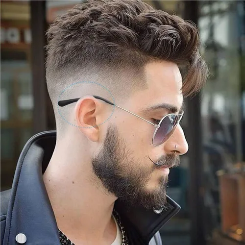 Vista 6 de KECHIO Puntas de silicona antideslizantes para lentes de oreja, reemplazo de tubo para patas de gafas de metal fino, 3 negro/2 marrón