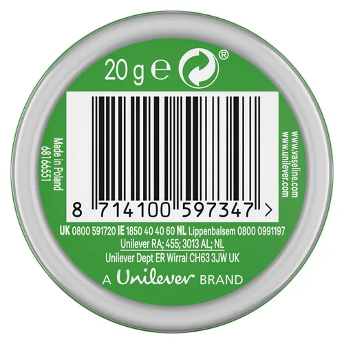 Vista 2 de Vaseline Terapia de labios Vaseline Lip Balm Hidratante labial para labios muy secos Aloe 0.71 oz