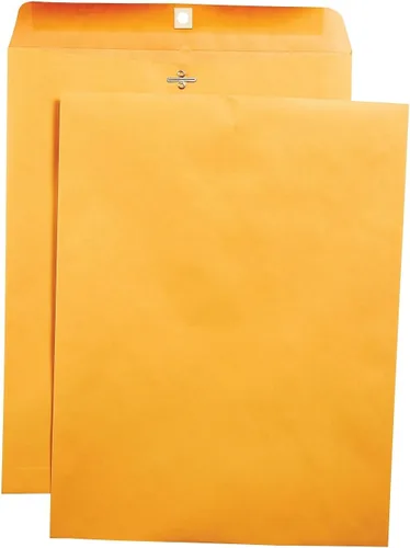 Vista 3 de Staples Sobres con cierre, 10 x 15 pulgadas, marrón Kraft, 100/caja