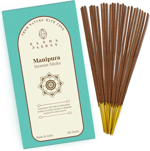 Vista 28 de Bakhoor - Varitas de incienso orgánicas sumergidas a mano, 100 varillas con hierbas naturales e ingredientes aromáticos, tiempo de combustión de 45