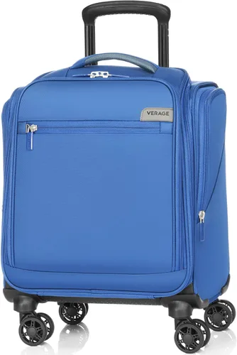 Vista 14 de Verage Equipaje de mano debajo del asiento de 14 pulgadas con ruedas giratorias y puerto de carga USB, maleta con ruedas para aerolíneas, bolsa Negro