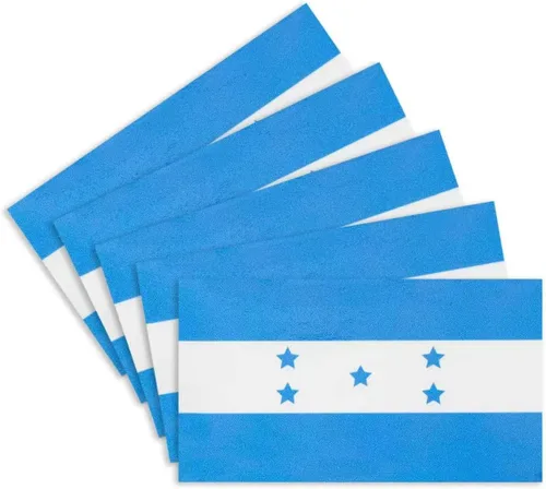 Vista 43 de CANTENDO 5 calcomanías de vinilo reflectante de la bandera argentina para parachoques de ventana de coche, adhesivo impermeable (2.5 x 4.5 pulgadas)