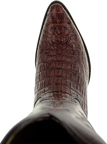 Vista 5 de Soto Boots Botas vaqueras con estampado de cola Gator H7006 para hombre