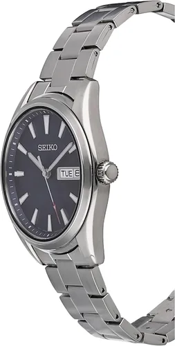 Vista 3 de Reloj Seiko Neo clásico de cuarzo azul dial para mujer SUR353P1