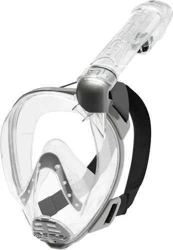 Vista 11 de Cressi Máscara facial completa para esnórquel para adultos, vista amplia y clara, sistema antivaho y fácil respiración, Baron: diseñada en Italia