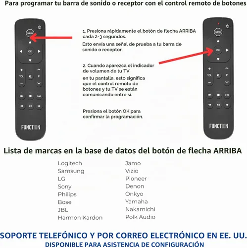 Vista 10 de Function101 F101-ATVRM Control remoto de botón de reemplazo para Apple TV Conectividad infrarroja 2 pilas AAA incluidas