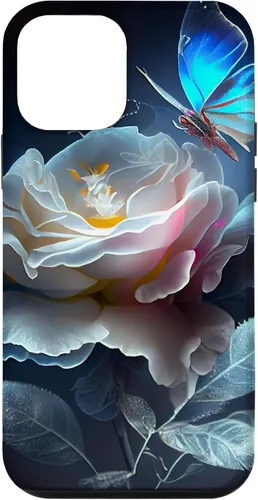 Vista 12 de Funda para iPhone 11 Pro Max con diseño de pétalos de flores de espectro colorido