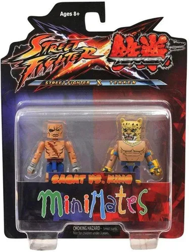 Vista 2 de Minimas: Street Fighter X Tekken Series 1 Sagat vs King