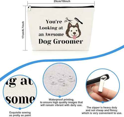 Vista 2 de Bolsa de maquillaje para perros, Regalo para amantes de los perros 807_NO2, S