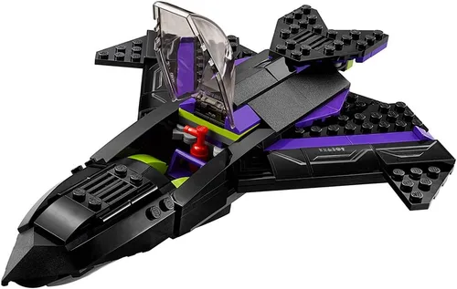 Vista 5 de Persecución de la pantera negra, colección superheroes de Marvel, Lego modelo 76047