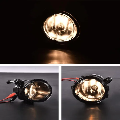 Vista 5 de G-PLUS Faros antiniebla compatibles con BMW Serie 3 E46 2000-2003 M3/M5 (Serie 330 con ZHP y M-Tech Front Aero paquete solamente) BM2592122