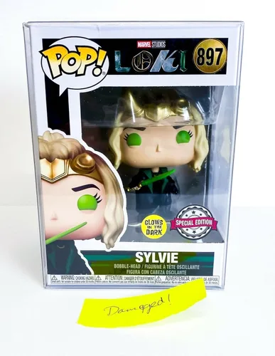 Vista 2 de Funko Pop Marvel Loki Sylvie Glow