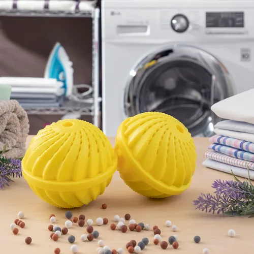 Vista 2 de Bolas para Lavar la Ropa sin Detergente Delieco InnovaGoods Pack de 2 uds