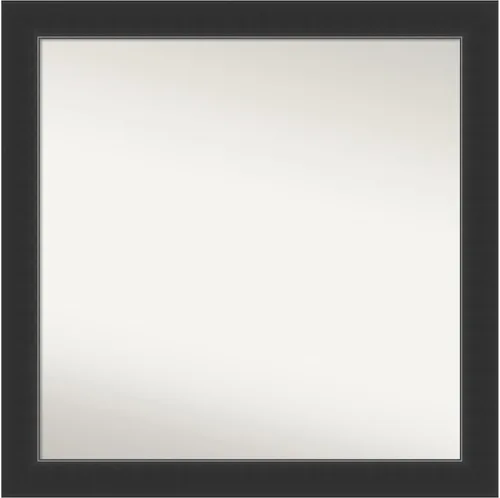 Vista 34 de Amanti Art Espejo personalizado, espejo de baño negro Astor, espejo de pared o espejo de tocador de baño sobre el fregadero (25 x 25 pulgadas)